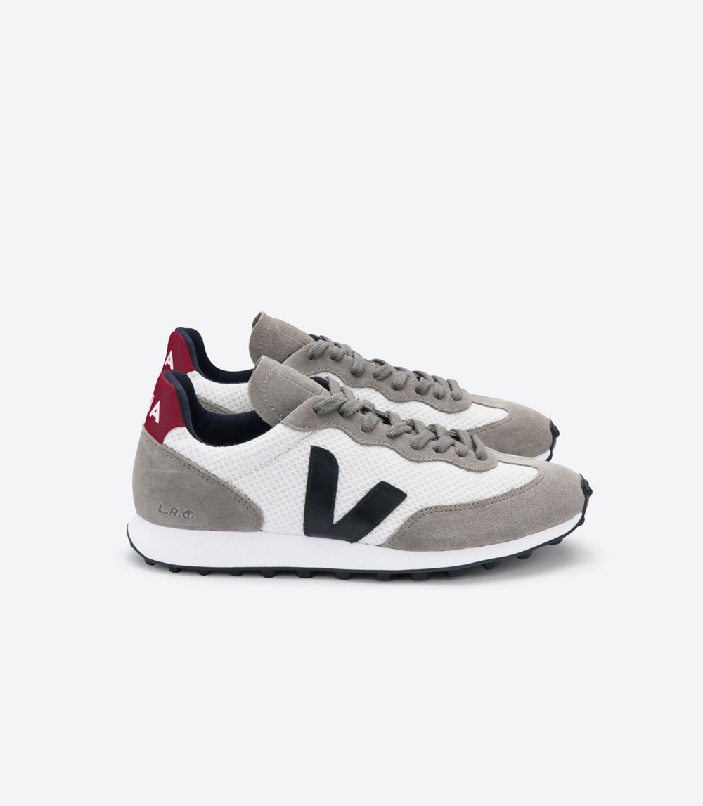 Veja Sneakers Dama - Rio Branco Hexamesh Gravel - Gri/Albi/Nigga - 6572908-KY